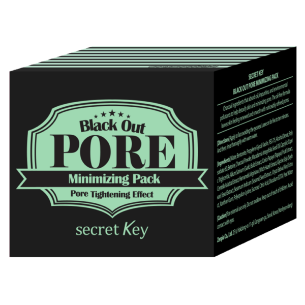 Secret Key Black Out Pore Minimizing Pack